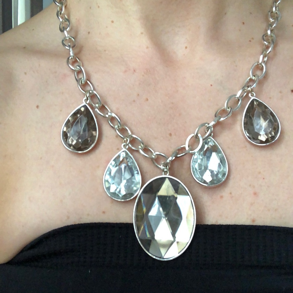 White House Black Market Stone Necklace